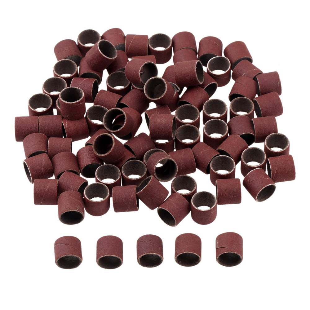100Pcs 12.7mm Drum Sanding Bands for Nail Power Drills Accessories Manicure Pedicure Polishing Tools Grit 80 120 180 240 320 600 YYDFPIIA (Color : Grit 240)