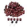 100Pcs 12.7mm Drum Sanding Bands for Nail Power Drills Accessories with 2Pcs Mandrel Nail Art Manicure Pedicure Polishing Tools YYDFPIIA (Color : Grit 320) view 1