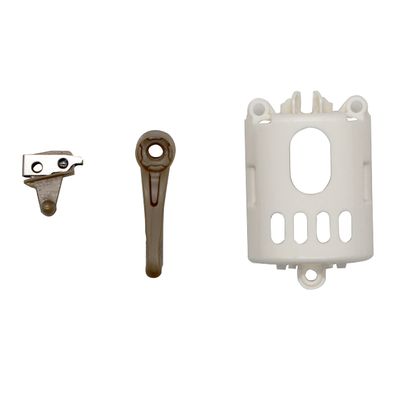 Anrom Hair Clipper Accessories DIY 3PCS, Dial Button, Switch, Motor Cover Replacement Parts for Wahl 5-Star Series Magic Clip Clipper # 8148, 8591 (Brown)