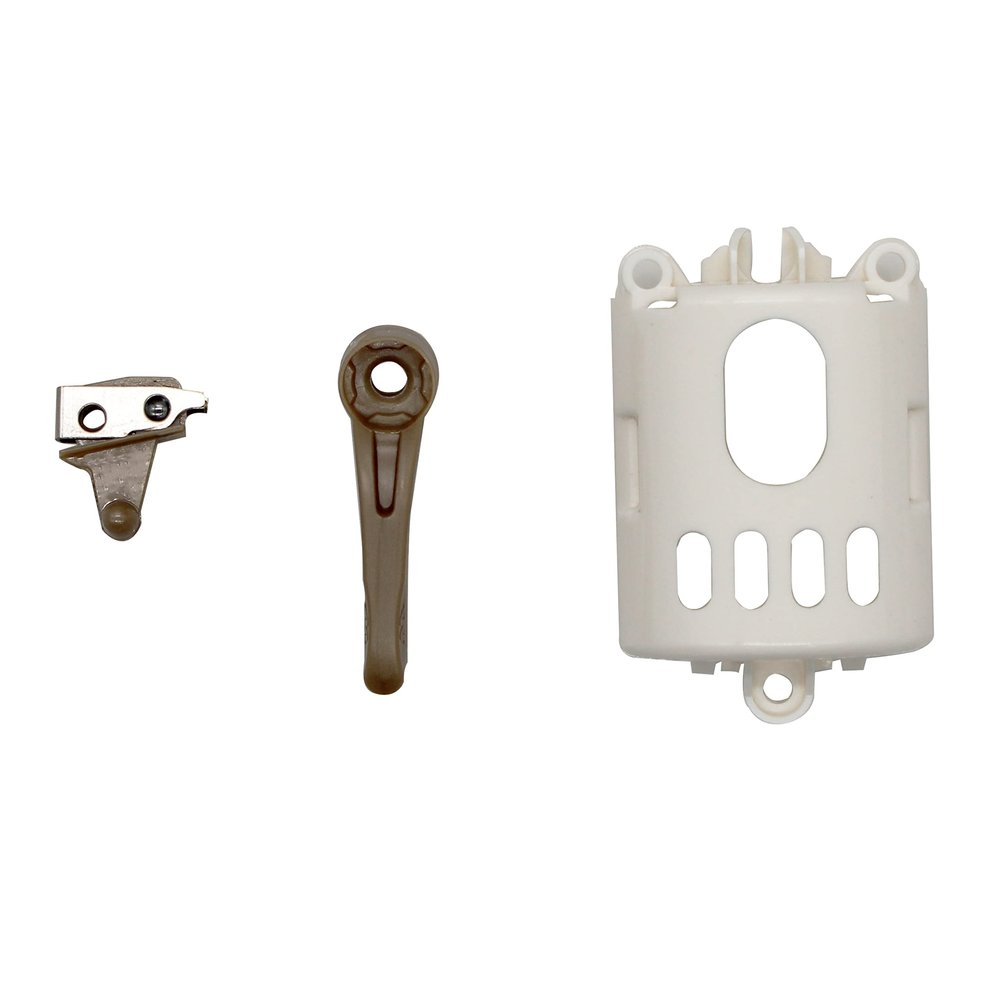 Anrom Hair Clipper Accessories DIY 3PCS, Dial Button, Switch, Motor Cover Replacement Parts for Wahl 5-Star Series Magic Clip Clipper # 8148, 8591 (Brown)