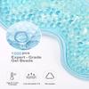 Luxtude Gel Eye Mask Cooling Eye Mask for Dry Eyes 2PCS, Heated Warm Eyes Ice Pack Reusable Gel Sleep Masks, Frozen Cold Compress for Puffiness/Dark Circles/Headaches/Allergies (Blue) view 4