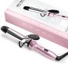 DAN Technology Travel Mini Curling Iron, Dual Voltage Curling Iron up to 450F for Short Hair,Nano - Titanium Barrels & 30s PTC Fast Heating view 1