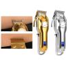 Professional Hair Clippers for Men, Men Hair Clipper Shaver Trimmer Cutter Haircut Salon Barber Shaver Professional Electric Hair Trimmer Cutting Machine (Color : Gold) view 2