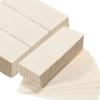 Loopeer 300 Pcs Natural Muslin Epilating Face Wax Strips Hair Removal Eyebrow Precut Body Facial Cotton Wax Cloth Strip for Women Men(4 x 1.5 Inch) view 1