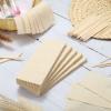 Loopeer 300 Pcs Natural Muslin Epilating Face Wax Strips Hair Removal Eyebrow Precut Body Facial Cotton Wax Cloth Strip for Women Men(4 x 1.5 Inch) view 4