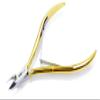 Nghia Professional Steel Cuticle Nipper C-118 (Previously D-501) Gold Plated Cuticle Cutter Trimmer Manicure Tools with Double Spring Perfect Nail Care Tool at Home/Spa/Saloon Osimihome (5 Pcs) view 1