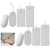 6 Pumice Stone 2 Brushes Pedicure Foot Scrubber Dead Hard Skin Callus Remover view 2
