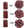 150pcs Nail Art Sanding Bands for Electric Nail Dril Machine Drill Bits File for Gel Polish Acrylic Remover 80#120#180# YYDFPIIA view 2