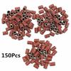 150pcs Nail Art Sanding Bands for Electric Nail Dril Machine Drill Bits File for Gel Polish Acrylic Remover 80#120#180# YYDFPIIA view 3