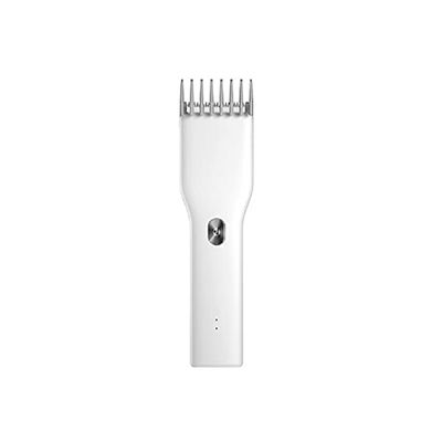 Professional Hair Clippers for Men, USB Electric Hair Clippers Trimmers For Men Adults Kid Cordless Rechargeable Hair Cutter Machine (Color : White)