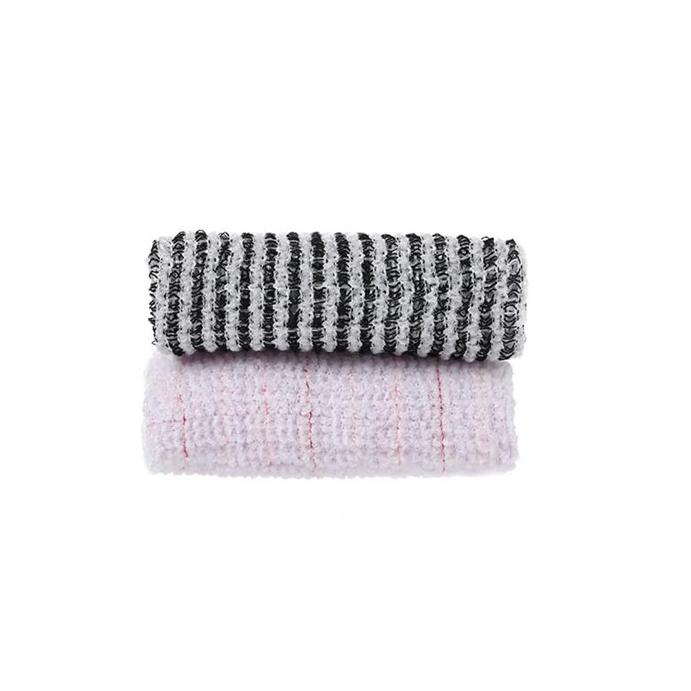 XUAN ZILUO Exfoliating Washcloth Exfoliating Washcloth Body Scrubber Shower Towel Fiber Polyester Bath Towel for Body Beauty Washcloth Back Scubber (2Pack) for Bath Shower