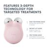 NuFACE MINI+ Microcurrent Facial Device Kit - FDA Cleared Face Sculpting & Skin Tightening Device to Contour, Lift & Tone + Microcurrent Gel Activator & Silk Creme - Sandy Rose view 2