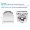 2 Pack Professional Peanut Clipper/Trimmer Snap On Replacement Blades #2068-300 - Compatible with Wahl Peanut Hair Clipper/Trimmer, White view 3