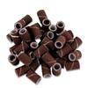 100pcs Art Sanding Drum 180# 120# 80# Grit Bands for Machine Nail Bits Circle File Drill Manicure Abrasive Sleeves Tools YYDFPIIA (Grit : 120) view 2