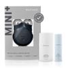 NuFACE MINI+ Microcurrent Facial Device Kit - FDA Cleared Face Sculpting & Skin Tightening Device to Contour, Lift & Tone + Microcurrent Gel Activator & Silk Creme - Midnight Black view 1