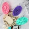 Silicone Body Scrubber Loofah - Set of 3 Soft Exfoliating Body Bath Shower Scrubber Loofah Brush for Sensitive Kids Women Men All Kinds of Skin(Purple/Green/Pink) view 4