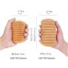 Exfoliating Washcloth Exfoliating Shower Sponge Bath Sponge Shower Soothing Exfoliating Sponge Fiber Foam Sponge Body Cleaning Scrubbing Sponge for Men Women Kids for Bath Shower ( Color : G ) view 2