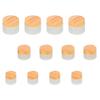 Beaupretty 12pcs Multi-Function Travel Jars Grain Lids Containers for Creams Lotions and Toiletries for Home and Travel Use view 1