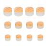 Beaupretty 12pcs Multi-Function Travel Jars Grain Lids Containers for Creams Lotions and Toiletries for Home and Travel Use view 3
