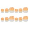 Beaupretty 12pcs Multi-Function Travel Jars Grain Lids Containers for Creams Lotions and Toiletries for Home and Travel Use view 4