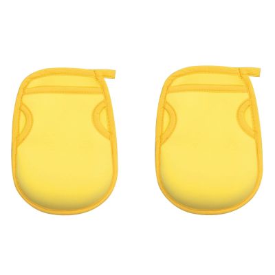 Double-Sided Painless Towel Gloves Sponge,Home Exfoliating Bath Gloves,Rubbing Ash Bath Towel Multicolor,for Adults and Kids (Yellow,2)