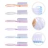 EXCEART 6pcs Fingernail Cleaning Brush for Nail Dust Removal for Home Use and Nail Salons Comfortable Grip and Easy to Use view 2
