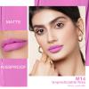 Oulac Matte Liquid Pinky Purple Lipstick for Women, Light Pink Lipstick Long Lasting Waterproof Lip Stain, No Transfer, Creamy High Pigmented Formula with Rose Oil, Vegan & Cruelty-Free, M14 view 2