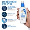 CeraVe AM Face Moisturizer with SPF, PM Face Moisturizer & Hydrating Face Wash Skin Care Routine for Morning & Night | Travel Size Toiletries | 3oz Lotion + 3oz Lotion + 3oz Cleanser view 4