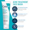 CeraVe Acne Skin Care Set, 5oz Acne Foaming Cream Cleanser + 1oz Resurfacing Retinol Serum + 2oz AM Facial Moisturizing Lotion with SPF 30 + 2oz PM Facial Moisturizing Lotion view 3
