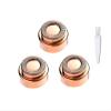 Facial Hair Remover Replacement Heads, for Flawless Finishing Rose Gold-Plated Blade Head, Cover Perfect and Smooth Finishing, 6 Pcs Rose Gold, Generation 1 Single Halo (Rose Gold-3Pcs) view 1