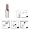 Facial Hair Remover Replacement Heads, for Flawless Finishing Rose Gold-Plated Blade Head, Cover Perfect and Smooth Finishing, 6 Pcs Rose Gold, Generation 1 Single Halo (Rose Gold-3Pcs) view 3