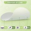 AUSLKA Blemishes Patches - 44 Strips, Hydrocolloid Dots - Large Blemishes Patch - Blemishes Stickers - Zit Breakouts - Suitable for Larger Area Outbreaks view 2