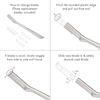 Tweezerman Facial Razor Replacement Blades, 4 Count (Pack of 1) view 2