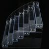 Nail Polish Organizer, Clear Acrylic Makeup Fingernail Polish Bottles Tray Tabletop Display Stand Storage Rack Transparent Essential Oil Stand Holder for Home and Commercial Organization(Seven Layers) view 4