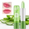 5 Pack Aloe Vera Color Changing Lipstick, 24 Hours Long Lasting Moisturizing Temperature Color Changing Aloe Vera Lip Gloss Lip Balm, Korean PinkPH Magic lipstick labiales magicos pintalabios view 4