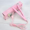 2 in 1 Mini Hair Straightener & Curler, Ceramic Tourmaline Plate for Smooth & Shiny Hair, Portable Flat Iron with Fast Heating for Travel, Home Use view 3