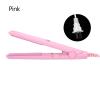 2 in 1 Mini Hair Straightener & Curler, Ceramic Tourmaline Plate for Smooth & Shiny Hair, Portable Flat Iron with Fast Heating for Travel, Home Use view 4
