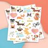 xo, Fetti Dog Temporary Tattoos for Kids - 44 Glitter Styles | Animal Birthday Supplies, Pet Lover Party Favors, Woof Arts and Crafts view 2