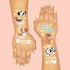 xo, Fetti Dog Temporary Tattoos for Kids - 44 Glitter Styles | Animal Birthday Supplies, Pet Lover Party Favors, Woof Arts and Crafts view 4