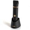 OLOV Electric Body Hair Trimmer - Groin Trimmer for Men - Bikini Trimmer Women - Wet/Dry Shaver Groomer, Replaceable Ceramic Blade Heads, USB Recharge Dock, Waterproof Hygiene Razor,Black view 1