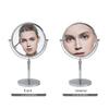166 Classic Double Sided 5X and 1X Magnifying Makeup Mirror, 360 Swivel Tabletop Standing Vanity Mirror,Desktop Cosmetic Mirror, 12.0-16.5-Inch Adjustable Height view 4
