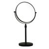 166 Double-Sided 8-Inch Large Cosmetic Mirror, Swivel Vanity Mirror with 3X Magnification, Adjustable Height Tabletop Standing Vanity Mirror,Desktop Cosmetic Mirror view 1