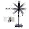 166 Double-Sided 8-Inch Large Cosmetic Mirror, Swivel Vanity Mirror with 3X Magnification, Adjustable Height Tabletop Standing Vanity Mirror,Desktop Cosmetic Mirror view 4