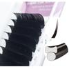 Single Eyelashes Double Hair Tip Design Ellipse Flat Lashes Super Soft&Natural Lashes C/D Curl 8-15mm Individual Lashes 0.20mm Thick False Eyelash (8mm, 0.20-C) view 1