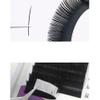 Single Eyelashes Double Hair Tip Design Ellipse Flat Lashes Super Soft&Natural Lashes C/D Curl 8-15mm Individual Lashes 0.20mm Thick False Eyelash (8mm, 0.20-C) view 2