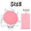 120 Pack Facial Sponge Compressed,Exfoliating Wash Round Face Sponge,Makeup Removal Sponge for Face Cleansing,Women,Girls(Yellow,Pink,Purple) view 2