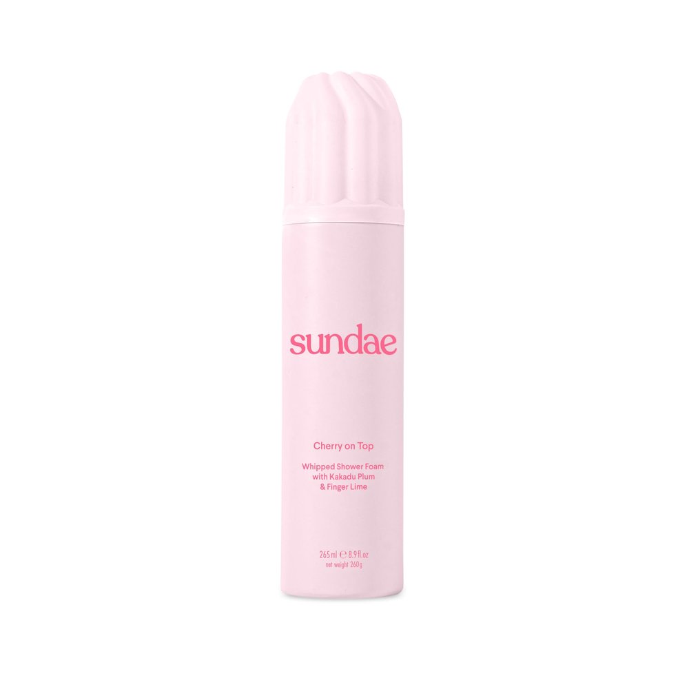 sundae Whipped Shower Foam Cherry On Top Foaming Body Wash 8.9 fl oz, 265ml