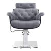Dir All Purpose Hydraulic Reclining Styling Chair Salon Stylist Chair - Planet in Grey view 3