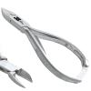 Professional Nail Clipper - Nail Cutter - Manicure Pedicure Kit - Podiatry Instruments - Set of 11 Pieces - Nail File - Cuticle Nipper - Nail Lifter - safety case (Silver) view 4