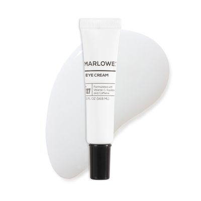MARLOWE. No.127 Mens Eye Cream, Vitamin C, Caffeine & Moisturizing Squalane for Puffiness, Wrinkles & Dark Circles, Holiday Grooming Gift or Stocking Stuffer, 0.5 fl oz